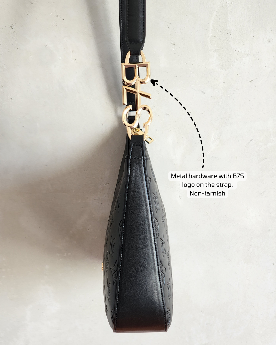 B7S Bag Collection in code WAB (We are Bulletproof) - Black color