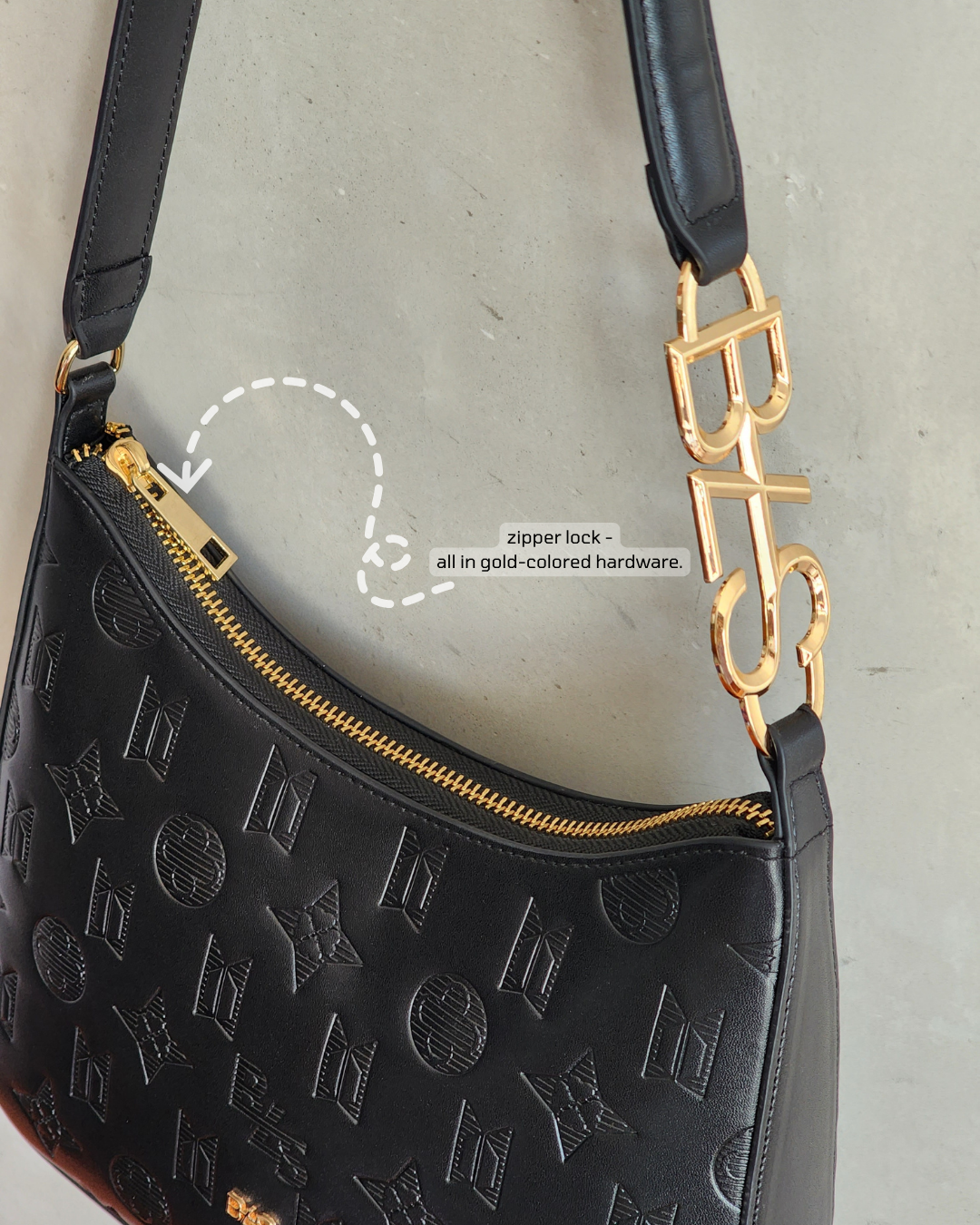 B7S Bag Collection in code WAB (We are Bulletproof) - Black color