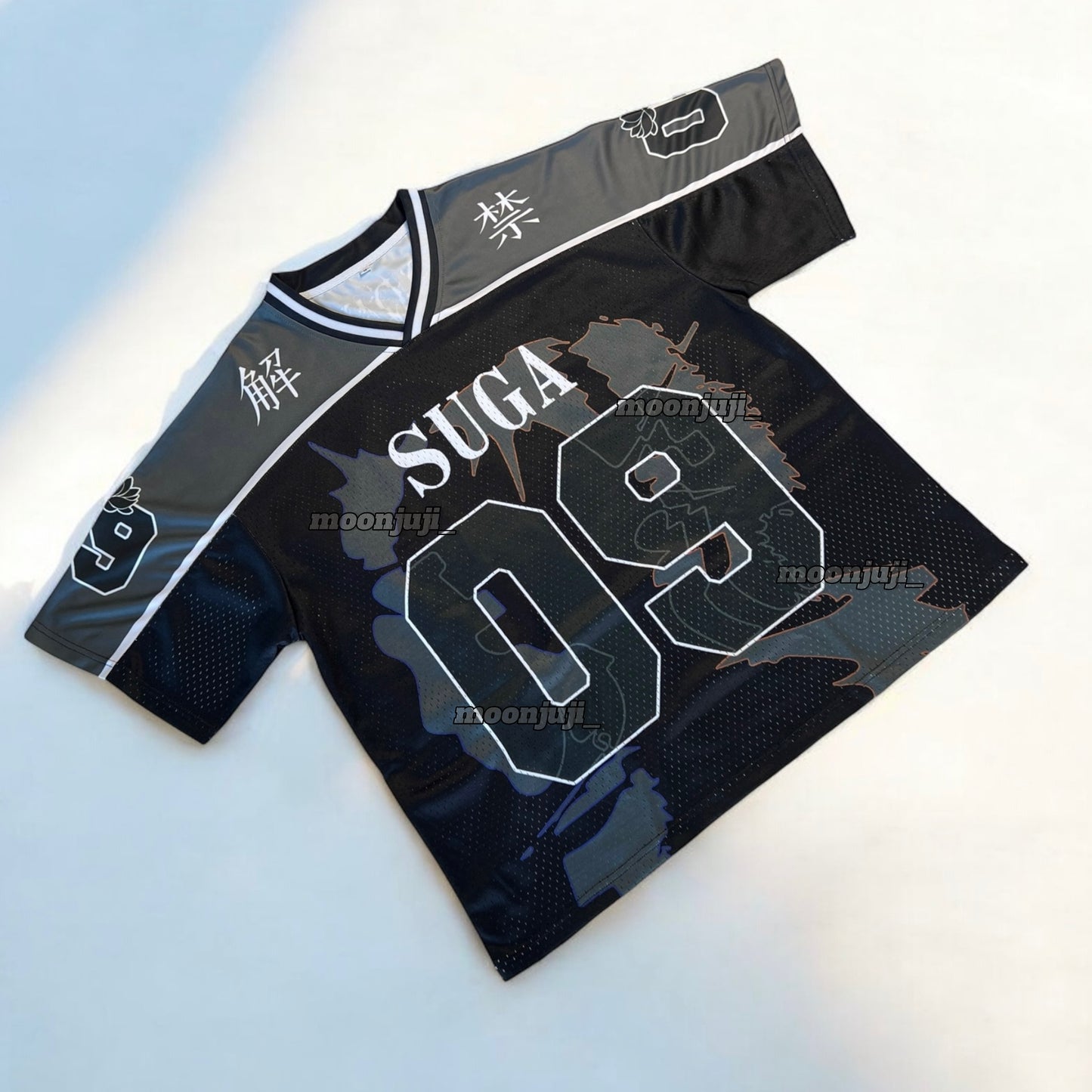 BTS AGUST D D-DAY NFL JERSEY BY MOONJUJI