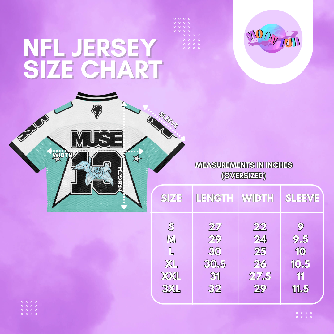BTS JIMIN MUSE NFL JERSEY BY MOONJUJI