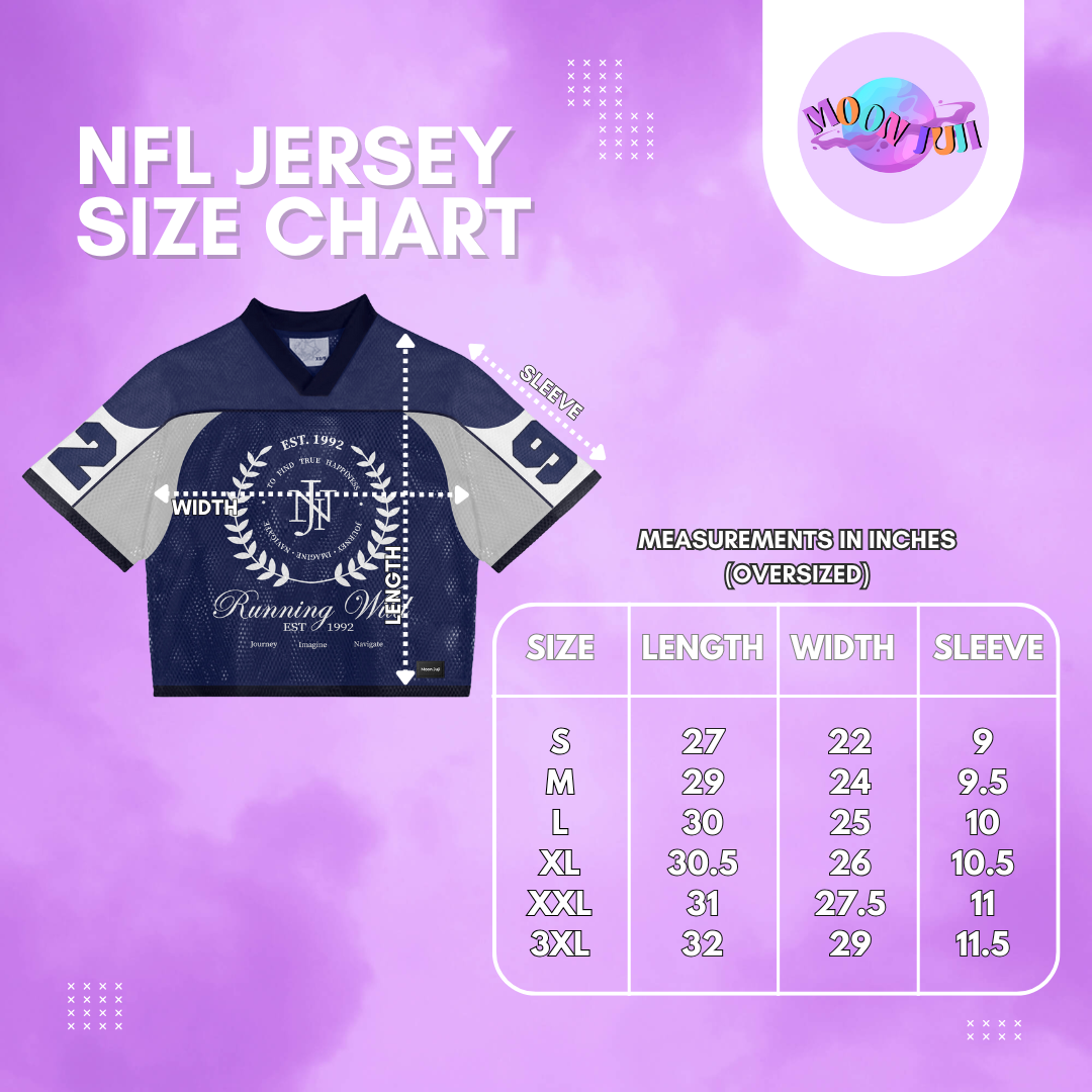 BTS JIN HAPPY NFL JERSEY BY MOONJUJI