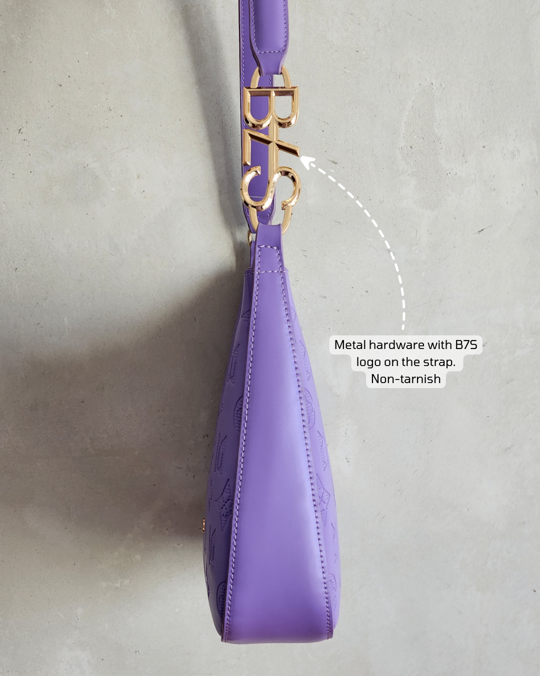 B7S Bag Collection in code WAB (We are Bulletproof) - Purple color