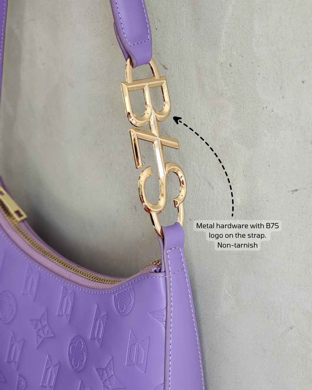 B7S Bag Collection in code WAB (We are Bulletproof) - Purple color