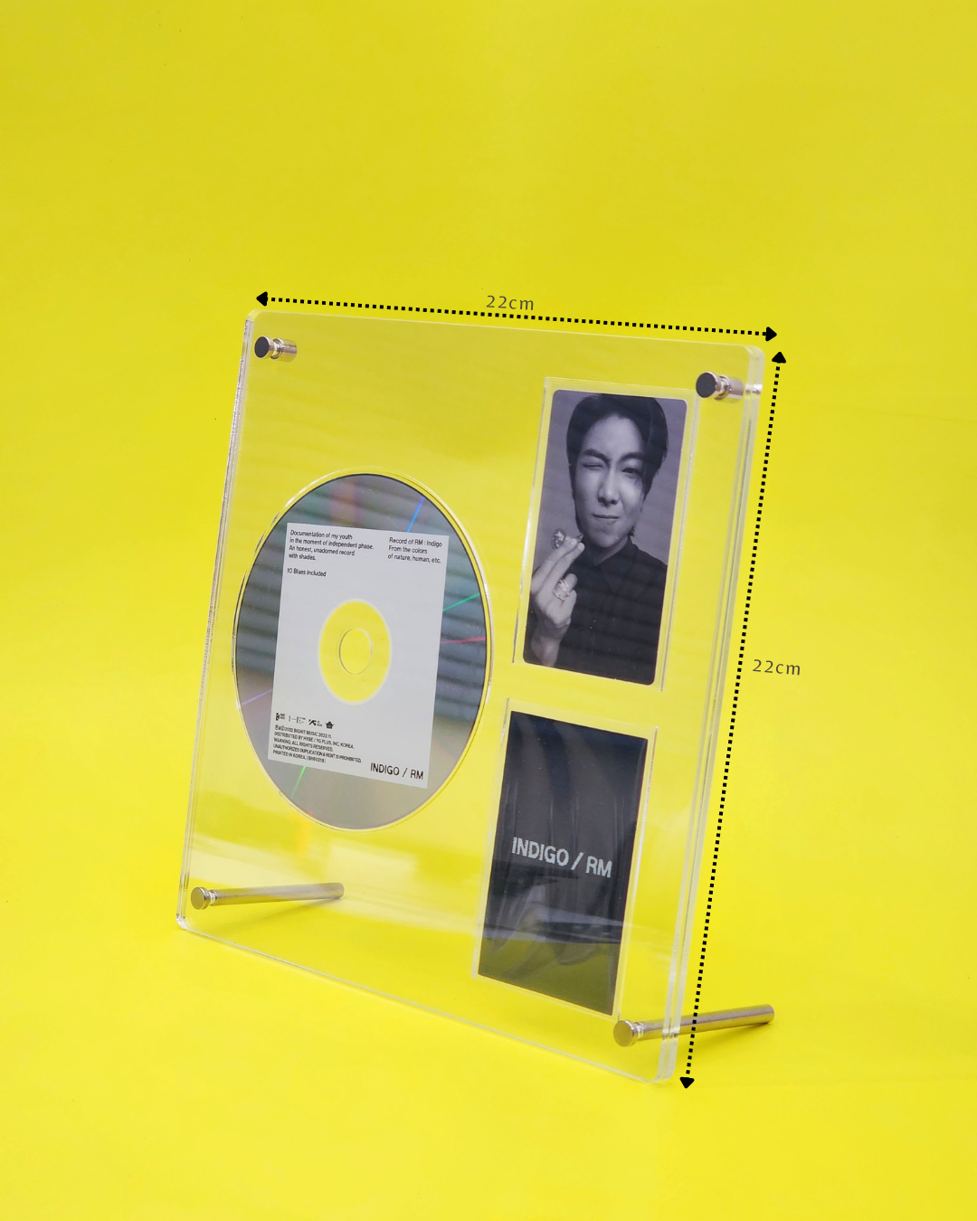 Collector's Showcase - Acrylic frame CD & Photocards Kpop CD/ DVD frame