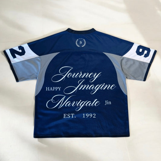 BTS JIN HAPPY NFL JERSEY BY MOONJUJI